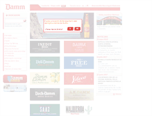 Tablet Screenshot of damm.es